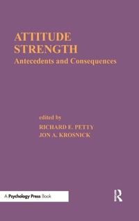 Enlarge image Cover: Attitude Strength - Psychology Press