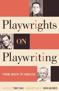 Cover: Playwrights on Playwriting - Cooper Square Publishers Inc.,U.S.