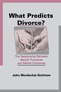 Enlarge image Cover: What Predicts Divorce? - Psychology Press