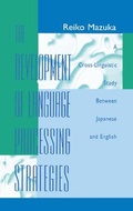 Cover: The Development of Language Processing Strategies - Psychology Press