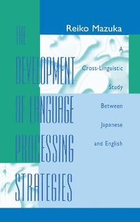 Enlarge image Cover: The Development of Language Processing Strategies - Psychology Press