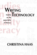 Cover: Writing Technology - Routledge