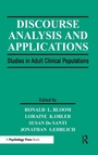 Cover: Discourse Analysis and Applications - Psychology Press