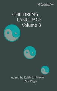Enlarge image Cover: Children's Language - Psychology Press
