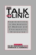 Cover: The Talk of the Clinic - Routledge