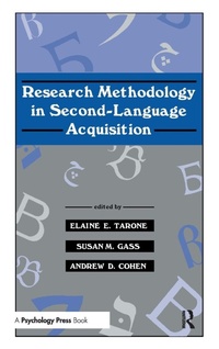 Enlarge image Cover: Research Methodology in Second-Language Acquisition - Routledge
