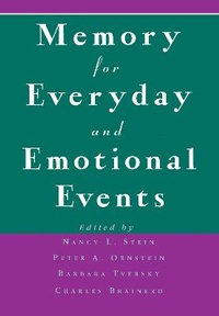 Abbildung von: Memory for Everyday and Emotional Events - Psychology Press
