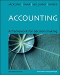 Cover: Accounting: A Framework for Decision Making - McGraw-Hill Education / Australia