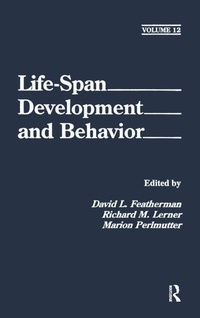 Enlarge image Cover: Life-Span Development and Behavior - Routledge