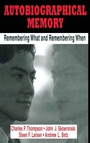 Cover: Autobiographical Memory - Psychology Press