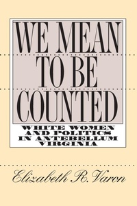 Enlarge image Cover: We Mean to Be Counted - The University of North Carolina Press