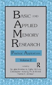 Enlarge image Cover: Basic and Applied Memory Research - Psychology Press