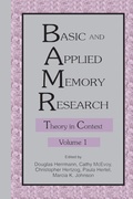 Cover: Basic and Applied Memory Research - Psychology Press