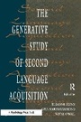 Cover: The Generative Study of Second Language Acquisition - Psychology Press