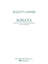 Abbildung von: Sonata (1952): For Flute, Oboe, Cello and Harpsichord Score and Parts - Hal Leonard Publishing Corporation