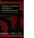 Cover: Assessment, Measurement, and Prediction for Personnel Decisions - Lawrence Erlbaum Associates Inc