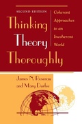 Cover: Thinking Theory Thoroughly - Westview Press Inc