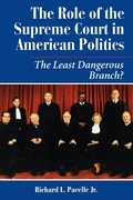 Cover: The Role Of The Supreme Court In American Politics - Westview Press Inc
