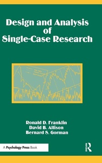 Enlarge image Cover: Design and Analysis of Single-Case Research - Psychology Press