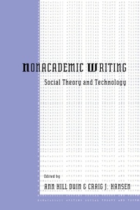 Enlarge image Cover: Nonacademic Writing - Routledge
