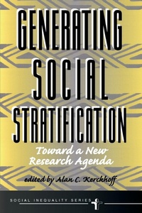 Enlarge image Cover: Generating Social Stratification - Westview Press Inc