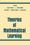 Cover: Theories of Mathematical Learning - Routledge