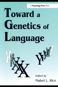 Abbildung von: Toward A Genetics of Language - Psychology Press