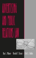 Cover: Advertising and Public Relations Law - Lawrence Erlbaum Associates Inc