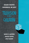 Cover: Television and Children - Routledge