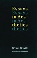 Cover: Essays in Aesthetics - University of Nebraska Press