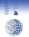 Cover: World Congress on Neural Networks - Psychology Press