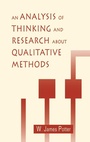 Cover: An Analysis of Thinking and Research About Qualitative Methods - Routledge