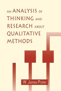 Enlarge image Cover: An Analysis of Thinking and Research About Qualitative Methods - Routledge