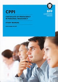 Abbildung von: CPPI Certification of Proficiency in Personal Insolvency - BPP Learning Media