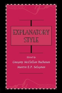 Enlarge image Cover: Explanatory Style - Routledge