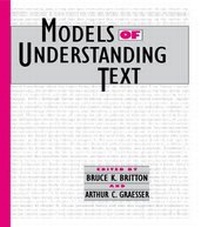 Enlarge image Cover: Models of Understanding Text - Lawrence Erlbaum Associates Inc