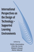 Cover: International Perspectives on the Design of Technology-supported Learning Environments - Routledge