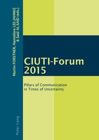 Enlarge image Cover: CIUTI-Forum 2015 - Peter Lang Verlag