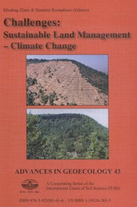 Enlarge image Cover: Challenges: Sustainable Land Management - Climate Change - Schweizerbart'sche, E.