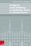 Cover: Predigt im Ersten Weltkrieg - Vandenhoeck & Ruprecht