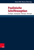 Abbildung von: Paulinische Schriftrezeption - Vandenhoeck & Ruprecht