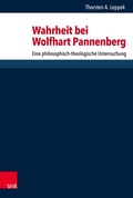 Cover: Wahrheit bei Wolfhart Pannenberg - Vandenhoeck & Ruprecht