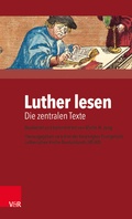 Cover: Luther lesen - Vandenhoeck & Ruprecht