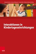 Cover: Interaktionen in Kindertageseinrichtungen - Vandenhoeck & Ruprecht