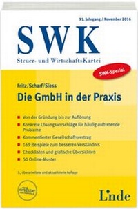 Abbildung von: SWK-Spezial Die GmbH in der Praxis - Linde