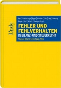 Abbildung von: Fehler und Fehlverhalten in Bilanz- und Steuerrecht - Linde