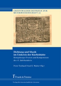 Abbildung von: Dichtung und Musik im Umkreis der Kürbishütte - Frank & Timme