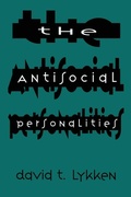 Cover: The Antisocial Personalities - Psychology Press