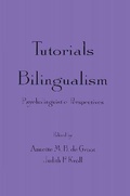 Cover: Tutorials in Bilingualism - Psychology Press