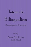 Cover: Tutorials in Bilingualism - Psychology Press